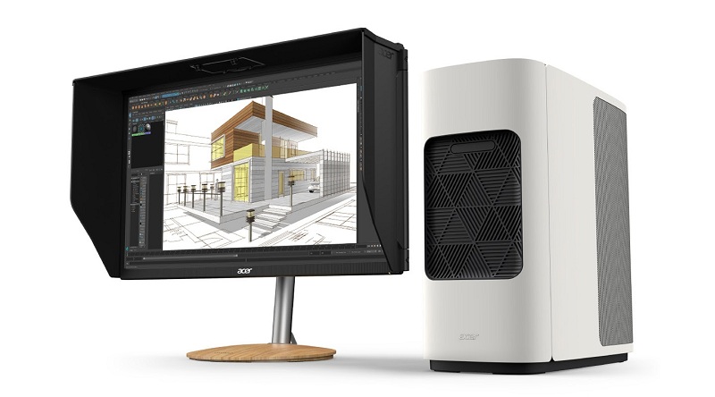 Bộ đôi màn hình và Desktop của Acer ConceptD mang lại nhiều trải nghiệm mới lạ
