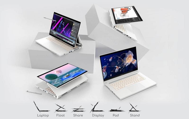 Tổng hợp các dòng laptop cho designer từ thương hiệu Acer ConceptD 1