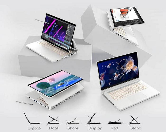 Đánh giá sức mạnh laptop cho designer Acer ConceptD 7 Ezel Pro 2