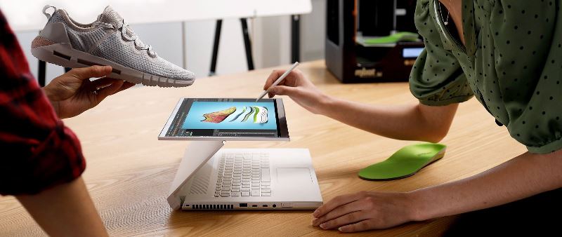 Acer ConceptD 7 Ezel Pro : Laptop cho dân đồ hoạ với chip Intel® Xeon® W 3