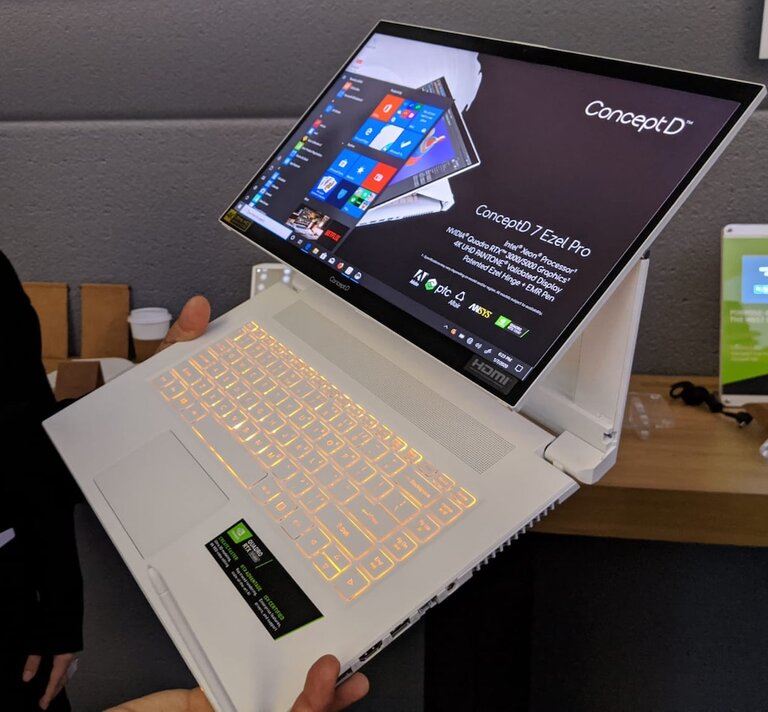 Laptop ConceptD Ezel mang đến không gian làm việc mới cho designer 4
