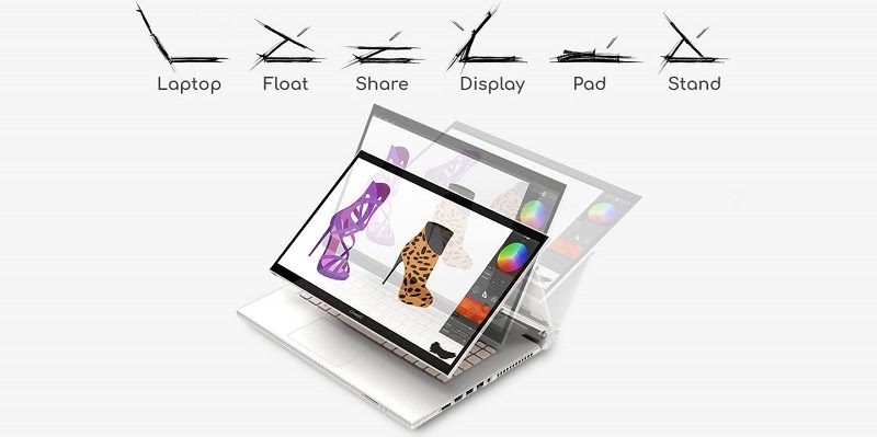 Acer ConceptD 7 Ezel là một chiếc laptop cho dân đồ họa nổi bật với sáu chế độ xoay gập màn hình