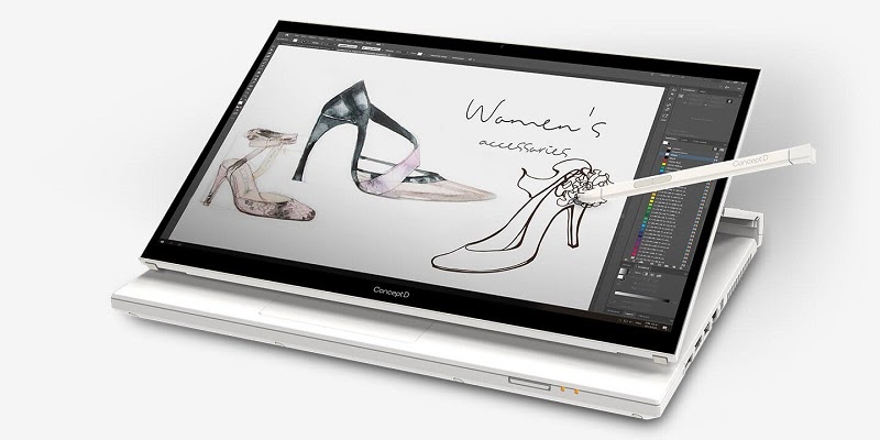 Acer ConceptD 7 Ezel đảm bảo những tiêu chuẩn khắt khe của nghề thiết kế đồ họa 3d